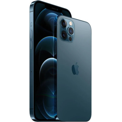 Смартфон Apple iPhone 12 Pro 128Gb Pacific Blue, Тихоокеанский синий (Б/У) (Идеальное состояние)