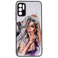 Чохол накладка Prisma Ladies Xiaomi Redmi Note 10 5G/Poco M3 Pro Фіолетова