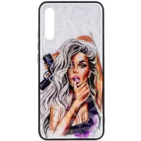 Чехол накладка Prisma Ladies Samsung A505/ A307 Фиолетовая