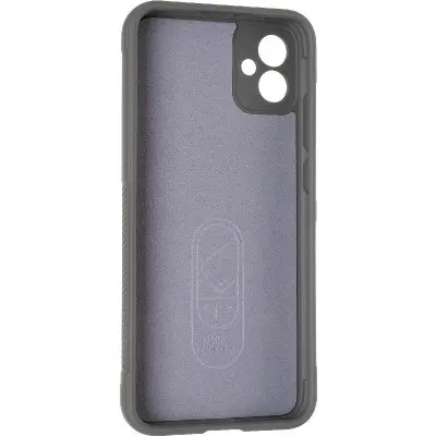 Чохол накладка Deexe Terra Samsung A042 (A04e) Темно-сіра Чохол накладка Deexe Terra Samsung A042 (A04e) Темно-сіра