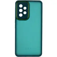 Чехол накладка Space Matte Samsung A24 (A245) Зеленая