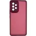 Чехол накладка Space Matte Samsung A24 (A245) Бордовая