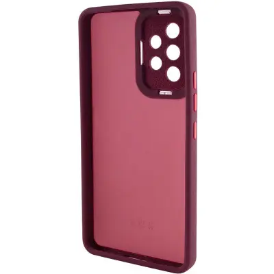 Чехол накладка Space Matte Samsung A24 (A245) Бордовая Чехол накладка Space Matte Samsung A24 (A245) Бордовая