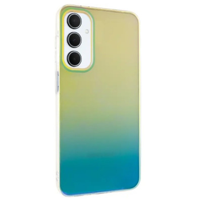 Чехол Накладка Glassbend Samsung A165 (A16 4G/5G) Зеленая