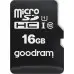 Карта памяти Micro SD 16Gb GoodRam Class10