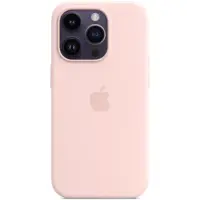 Чехол накладка HC MagSafe iPhone 14 Розовая (Chalk Pink)