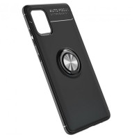 Чехол накладка Color Ring Samsung A415 (A41) Черная Чехол накладка Color Ring Samsung A415 (A41) Черная