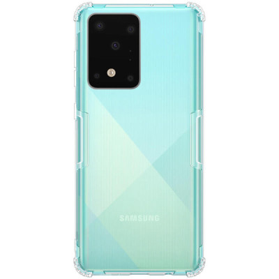 Чехол накладка Nillkin Nature Samsung G988 (S20 Ultra) Прозрачная