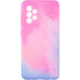 Чехол накладка Watercolor Samsung A525 (A52) Розовая