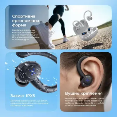 BT Навушники Proove X-Go TWS Чорные