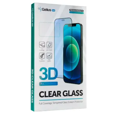 Защитное стекло Gelius Pro 3D OPPO A15s Чёрное