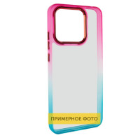 Чехол накладка Fresh sip Xiaomi Redmi A3 Бирюзовый/ Розовый Чехол накладка Fresh sip Xiaomi Redmi A3 Бирюзовый/ Розовый