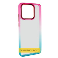 Накладка Fresh sip Xiaomi Redmi Note 11 Pro Бирюзовый/ Розовый
