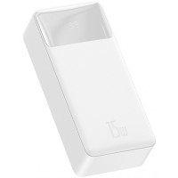 Універсальна мобільна батарея Повербанк Baseus Bipow 15W 30000mAh Білий
