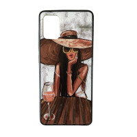 Чехол накладка Beauty Art Samsung A725 (A72) Девочка Чехол накладка Beauty Art Samsung A725 (A72) Девочка