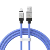 Кабель дата Baseus CoolPlay Lightning 1м Синий