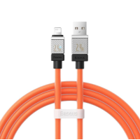 Кабель дата Baseus CoolPlay Lightning 1м Помаранчевий Кабель дата Baseus CoolPlay Lightning 1м Помаранчевий
