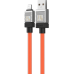 Кабель дата Baseus CoolPlay Lightning 1м Оранжевый
