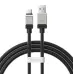 Кабель дата Baseus CoolPlay USB Type A - Type-C 100W 1м Черный
