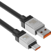 Кабель дата Baseus CoolPlay USB Type A - Type-C 100W 1м Чорний