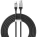 Кабель дата Baseus CoolPlay USB Type A - Type-C 100W 2м Черный