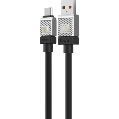 Кабель дата Baseus CoolPlay USB Type A - Type-C 100W 2м Чорний