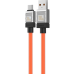 Кабель дата Baseus CoolPlay USB Type A - Type-C 1м 100W Помаранчевий