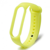 Ремешок Силикон Неон Mi Band 3/4 Желтый Ремешок Силикон Неон Mi Band 3/4 Желтый