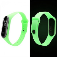 Ремешок Силикон Неон Mi Band 3/4 Салатовый Ремешок Силикон Неон Mi Band 3/4 Салатовый