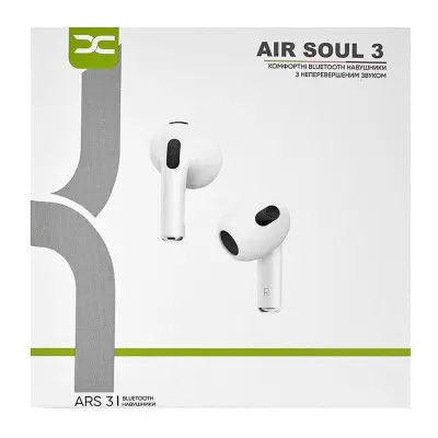 Беспроводные наушники DC Air Soul 3 (ARS-31), Белые Беспроводные наушники DC Air Soul 3 (ARS-31), Белые