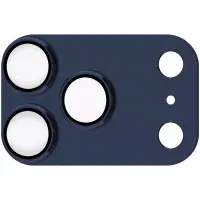 Защитное стекло  на камеру Full iPhone 17 Pro Max Deep Blue