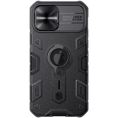 Чехол накладка Nillkin Camshield ArmorPhone 13 Pro Чёрная