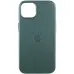 Чехол накладка Leather Case with MagSafe iPhone 13 Секвоя Зеленая /Sequoia Green  (AAA Animation)