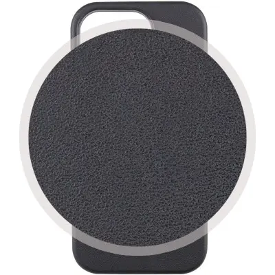 Чехол накладка Leather Case with MagSafe iPhone 13 Pro Max /Midnight (AAA Animation)