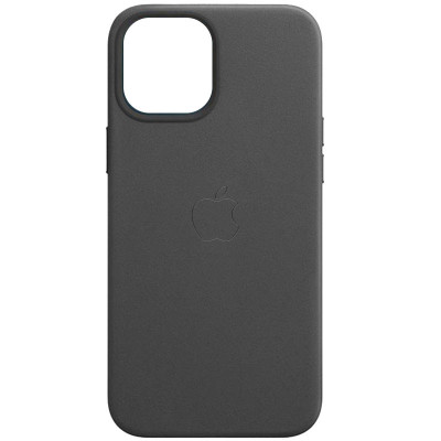 Чохол накладка Leather Case with MagSafe iPhone 14 Pro Чорна/Midnight (AAA Animation) Чохол накладка Leather Case with MagSafe iPhone 14 Pro Чорна/Midnight (AAA Animation)