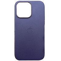 Чехол накладка Leather Case with MagSafe iPhone 14 Pro Темно-фіолетовий/Deep Violet (AAA Animation) Чехол накладка Leather Case with MagSafe iPhone 14 Pro Темно-фіолетовий/Deep Violet (AAA Animation)