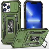 Чохол накладка Camshield Army Ring iPhone 12/12 Pro Оливкова