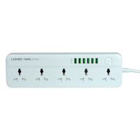 Мережевий Подовжувач LDNIO SC5614 5 socket/ 6USB