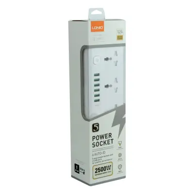 Сетевой Удлинитель LDNIO SC5614 5 socket/ 6USB