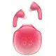Беспроводные наушники Acefast T9 Crystal Air color Pomelo Red , красный