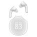 Безпровідні навушники Acefast T9 Crystal Air color Porcelain White, білі