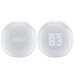 Безпровідні навушники Acefast T9 Crystal Air color Porcelain White, білі