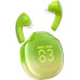 Беспроводные наушники Acefast T9 Crystal Air color Avocado Green, зеленые