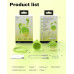Беспроводные наушники Acefast T9 Crystal Air color Avocado Green, зеленые