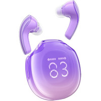 Беспроводные наушники Acefast T9 Air color Grape Purple, фиолетовые