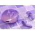 Безпровідні навушники Acefast T9 Crystal Air color Grape Purple, фіолетові Безпровідні навушники Acefast T9 Crystal Air color Grape Purple, фіолетові