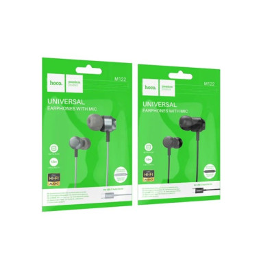 Проводные наушники вкладыши-гарнитура M122 Power Type-C Чёрные