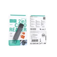Картрідер Hoco HB45 USB/Type-C 3.0 Серая