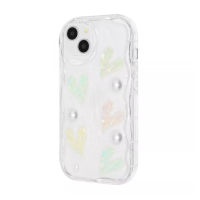 Чехол накладка Lovely Skin iPhone 13 Сердца Чехол накладка Lovely Skin iPhone 13 Сердца