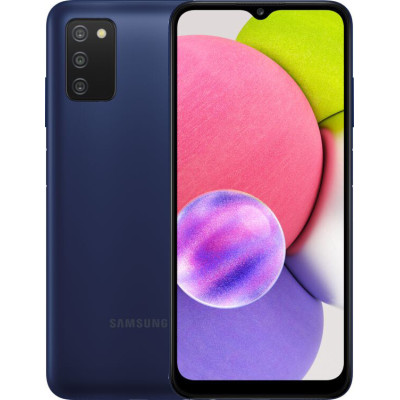 Смартфон Samsung Galaxy A03s 4/64GB Blue, блакитний